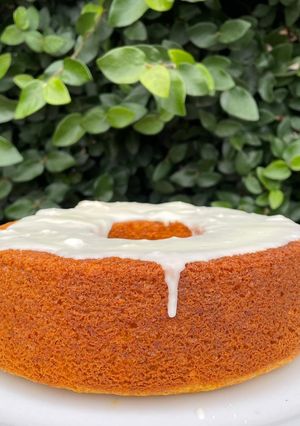Una foto de Budín de zanahoria y naranja