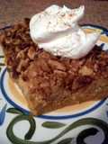 pumpkin crunch caramel cake
