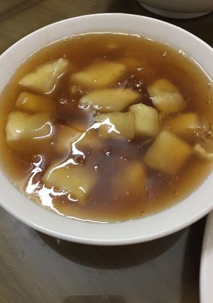 Hình của món Chè sắn.