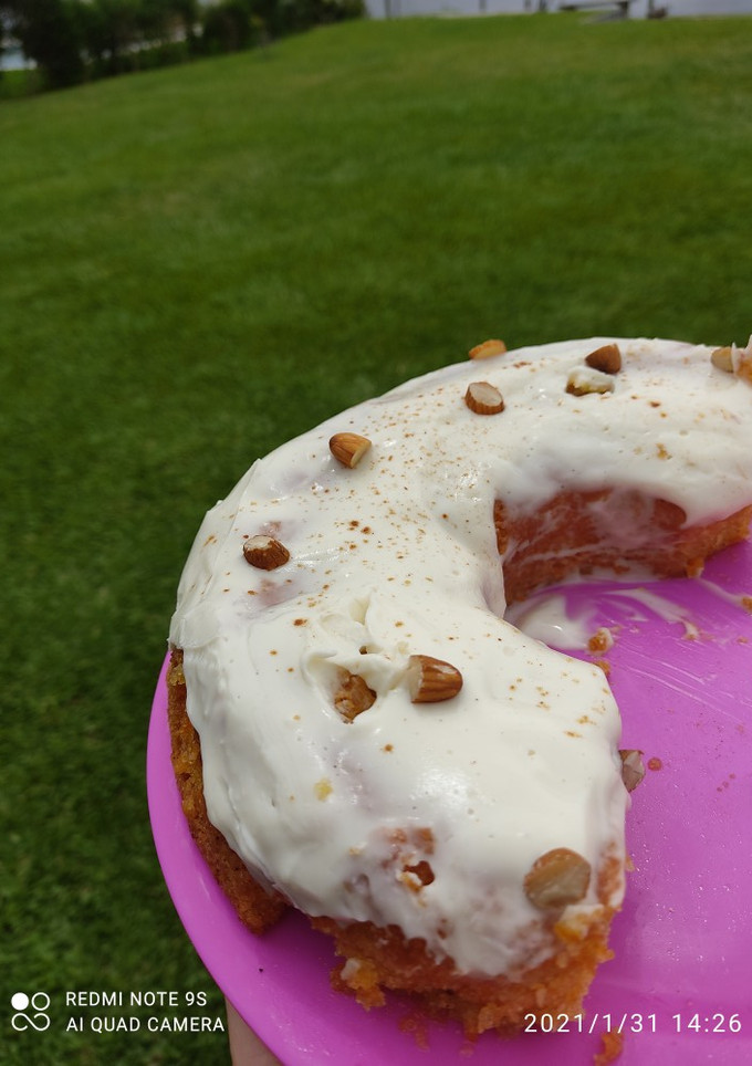 Una foto de Carrot cake!🥕🥕