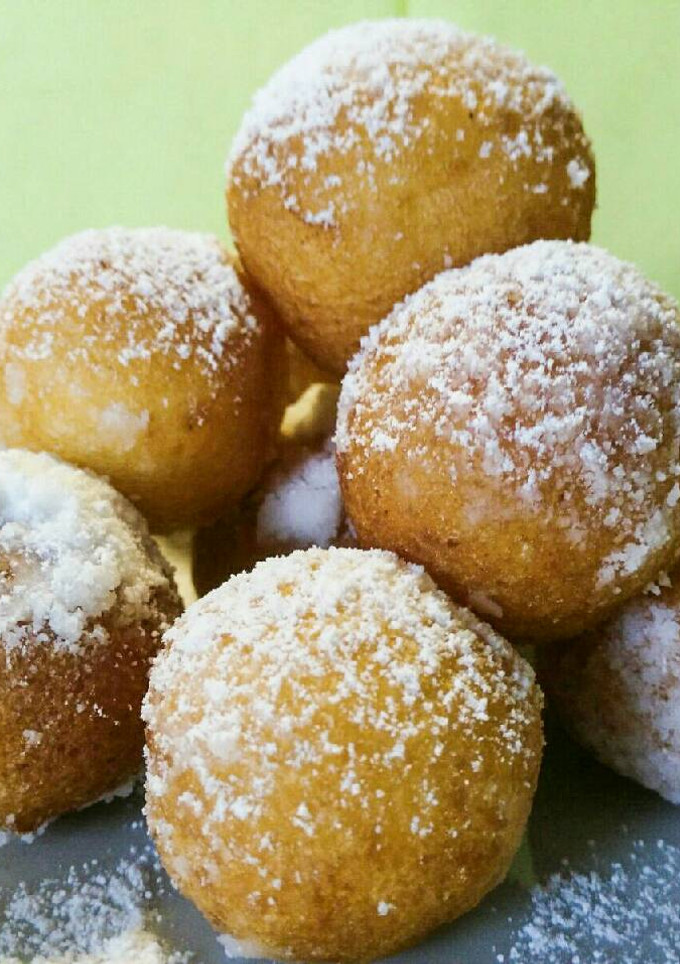Una foto de Bolas fritas de carnaval muy suaves