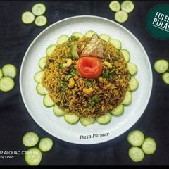 Gujarati Style Fulero Pulao A picture of Gujarati Style Fulero Pulao.