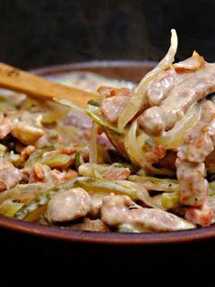 Фото Мясо по-курземски – Очень вкусный и простой рецепт из свинины.