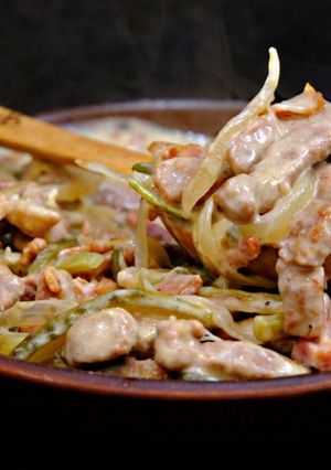 Фото Мясо по-курземски – Очень вкусный и простой рецепт из свинины.