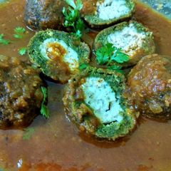 Palak Paneer Tomato Curry A picture of Palak Paneer Tomato Curry.