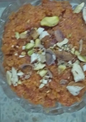 A picture of Gajar ka Halwa.