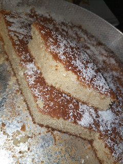 A picture of Basbousa.