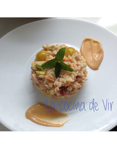 Una foto de Ensalada de arroz