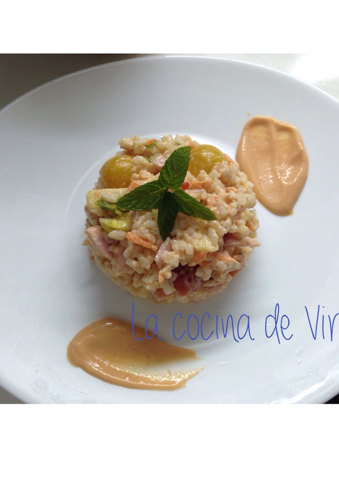 Una foto de Ensalada de arroz