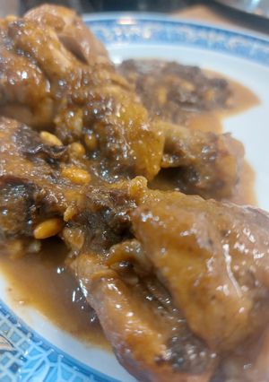 Una foto de Pollo a la catalana