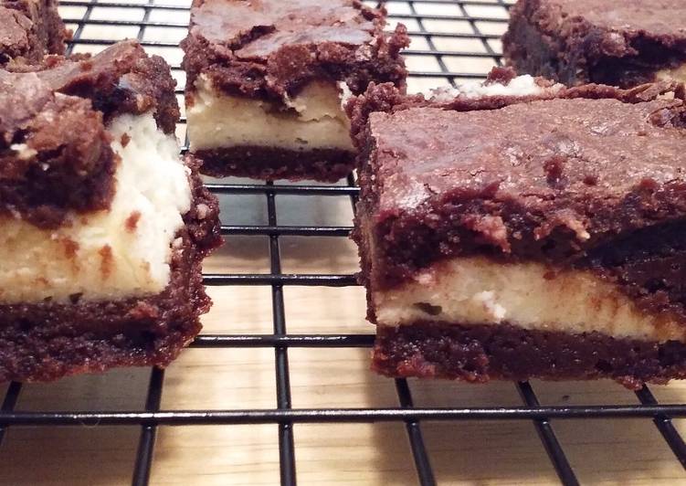 Easiest Way to Prepare Perfect Cheesecake Brownies