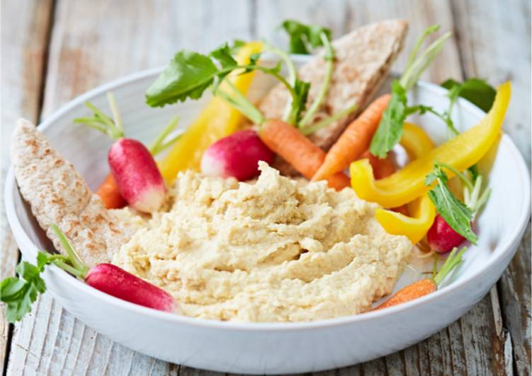 Easiest Way to Make Perfect Simple Houmous (Hummus)