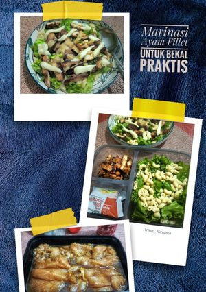 Foto resep Marinasi Ayam Fillet Dada untuk Bekal Praktis(Bisa untuk Diet)