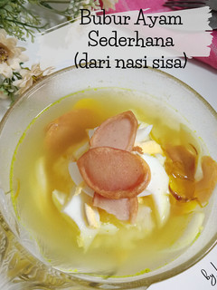 Foto resep Bubur Ayam Sederhana (dari nasi sisa)