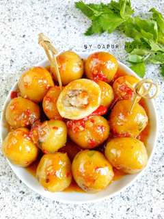 Foto resep Cilok isi saus sambal