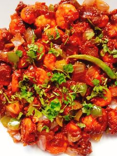 இறால் மஞ்சூரியன்! செய்முறை முக்கிய புகைப்படம்