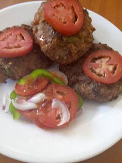 A picture of Baked Beef balls.