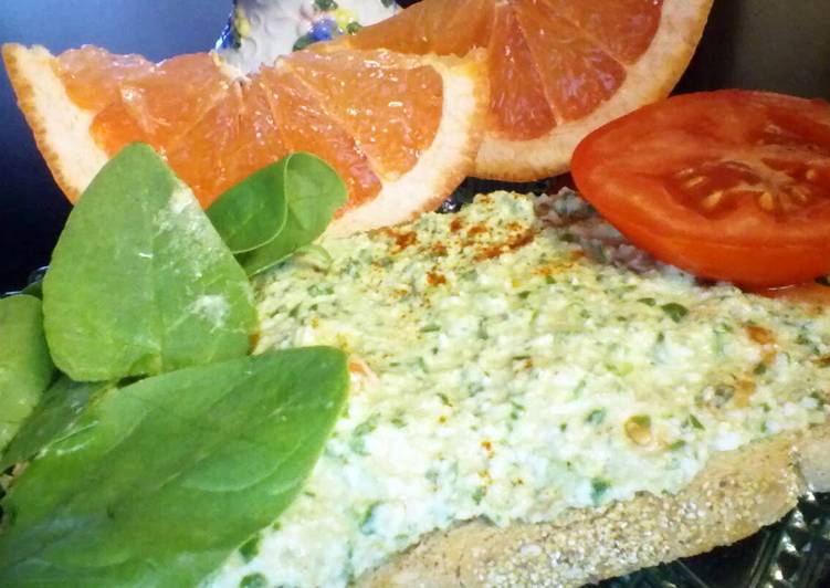 Recipe of Tasty juicee j's healthy egg, & spinach salad