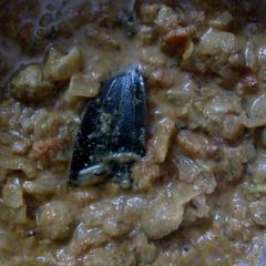 A picture of Soya chunks Gravy.