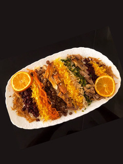 عکسی از دستور مرصع پلو