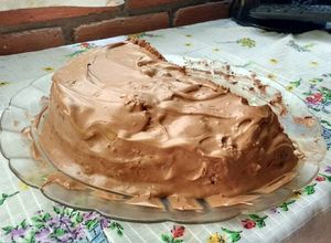 Una foto de Bomba de chocolate