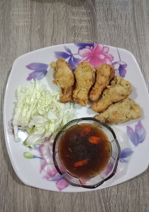 Foto resep Chicken Karaage Kuah Lada Hitam