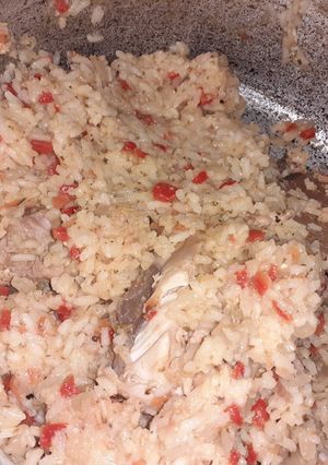 Una foto de Arroz con pollo