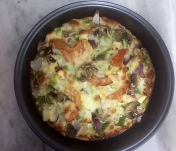 Unique Recipe Veg pizza  Yummy