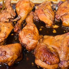 A picture of Oven Chicken Adobo.