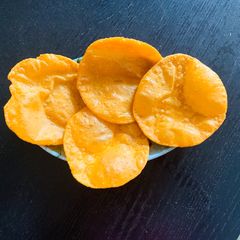 A picture of Carrot Puri.