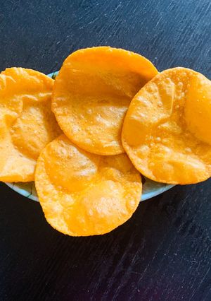 A picture of Carrot Puri.
