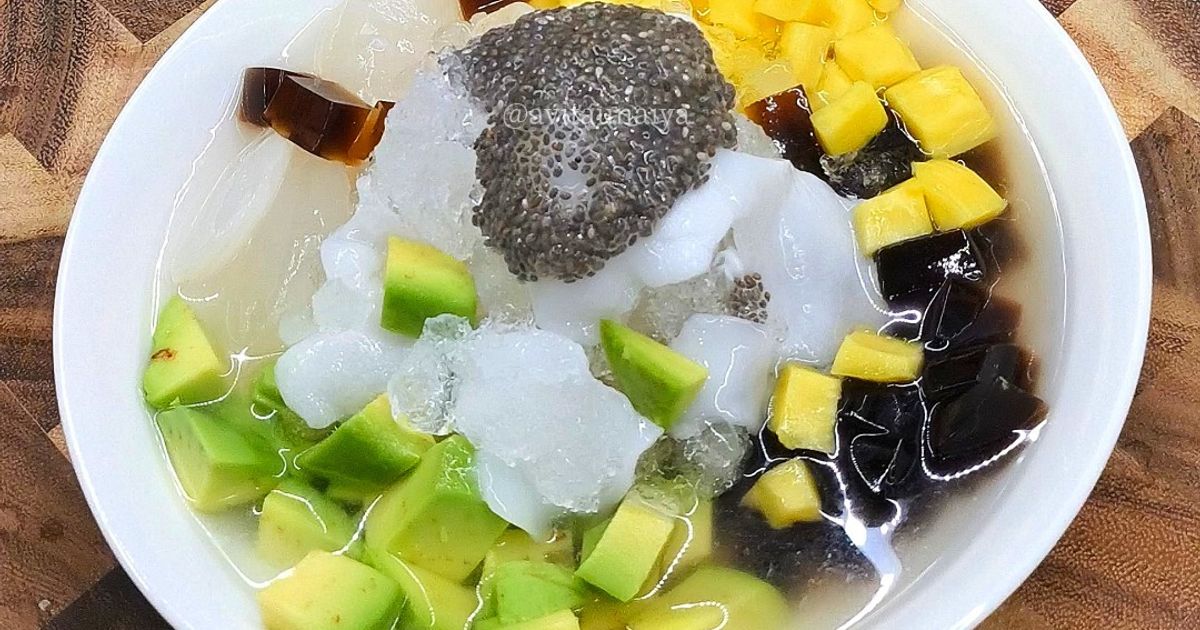 Es Campur Sehat, Real Food (Tanpa Gula, Sirup, Kental Manis)