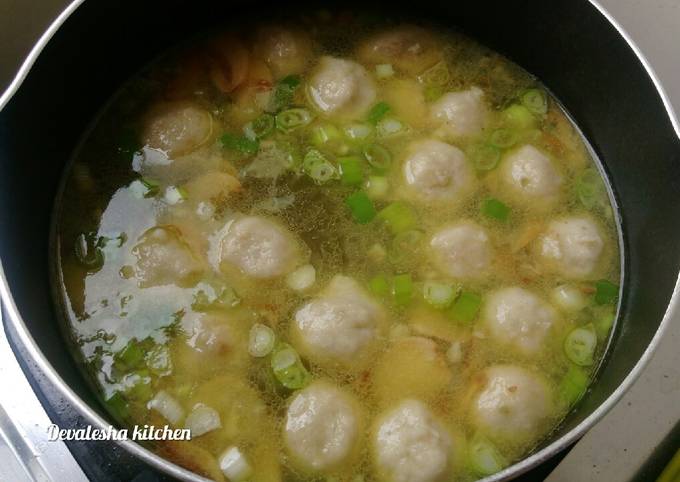 Resep 82. Bakso Kuah yang Bisa Manjain Lidah