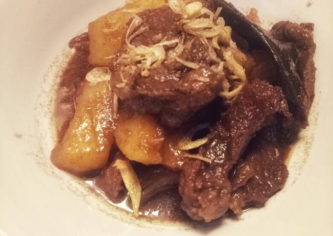 Semur daging dan kentang, Ga ribet