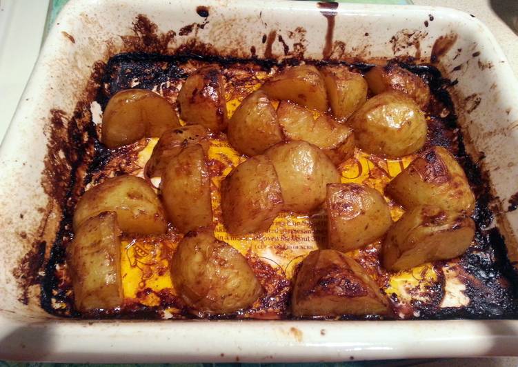 roasted new potatoes