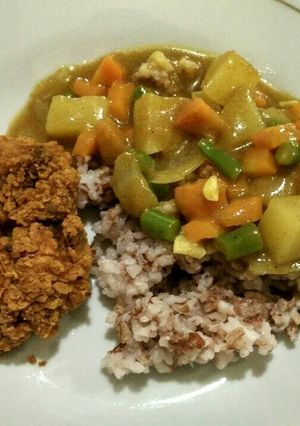 Foto resep Nasi kare ala jepang