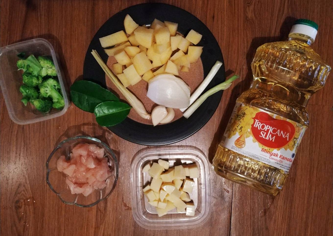 MPASI Mun Tahu Ayam (slow cooker)