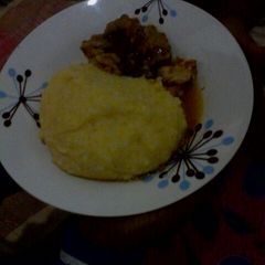 A picture of Ground corn pap.