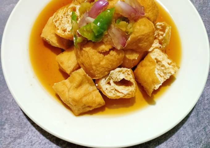 Resep Tahu Gejrot Resep Tahu Gejrot