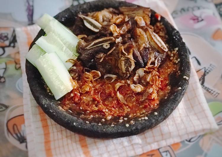 Resep Iga Penyet🌶, Sempurna