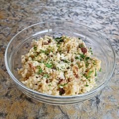 A picture of Papa's sweet risotto.