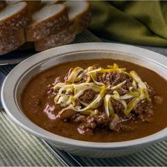 A picture of Denise's crockpot chili.
