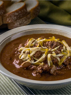 A picture of Denise's crockpot chili.