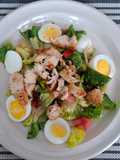 Healthy, easy and light chicken salad