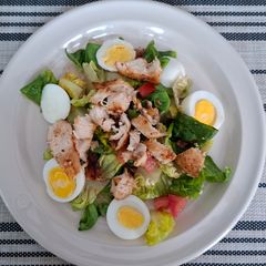 A picture of Healthy, easy and light chicken salad.