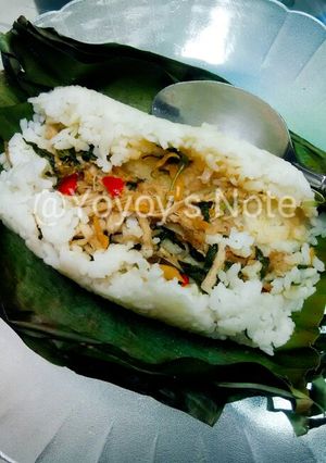 Foto resep Nasi Bakar Teri Ayam