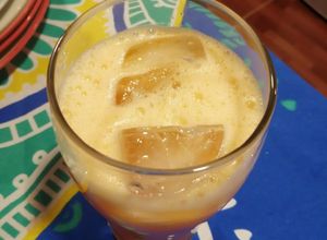 Una foto de Delicioso jugo de mandarinas