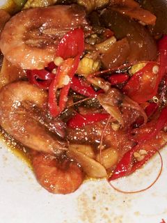 Foto resep Udang asam manis saus tiram merona