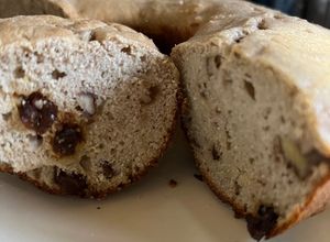 Una foto de Budín whey protein