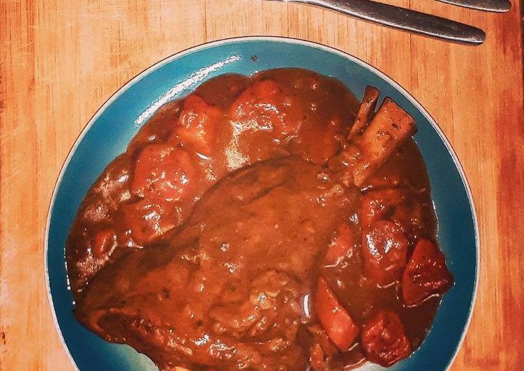 Recipe of Super Quick Homemade Lamb shank